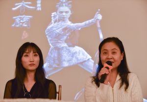 《花木兰》芭蕾舞剧组与媒体见面