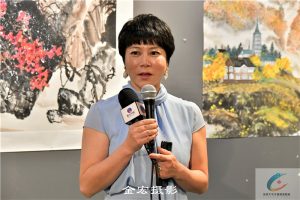 画家任娅荣任【加拿大文物与艺术研究基金会】会长