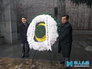 加拿大万锦市议员何胡景访问南京