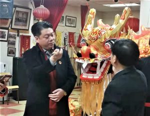 洪门多伦多金龙开光点睛仪式
