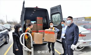 华联总会向本地医院紧急捐赠防护物资