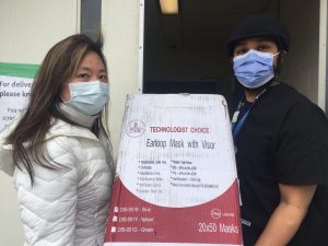 万锦议员杨绮清组织社区捐助大行动