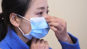 日本最新型摄像机拍摄的飞沫状态