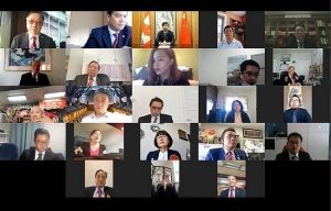 丛培武大使、董晗鹏国会议员、华联总会主席翁国宁等出席加拿大中国洪门民治党【纪念中国人民抗日战争胜利75周年】活动