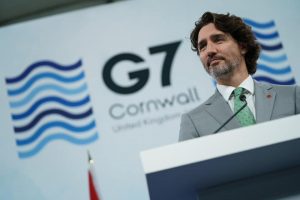特鲁多总理结束出席富有成效的G7领导人英国峰会