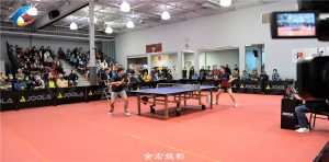 疫情解封后的首场北美国际乒乓球赛事在万锦举行