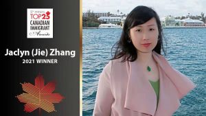 加中商贸创新联盟主席张杰荣获2021【加拿大25强移民奖】