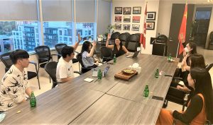 2022年7月17日 “华裔青年同学会“ 组织成员安排会议