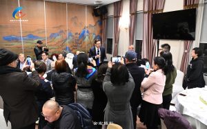 加拿大保守党领袖博勵治 新春华文媒体见面会