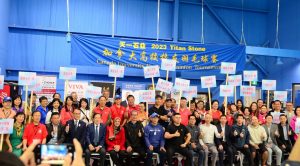 天一石业2023加拿大高校校友羽毛球赛拉开战幕