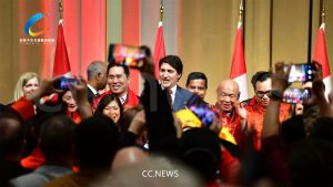 特鲁多总理在国会山举行龙年新年招待会