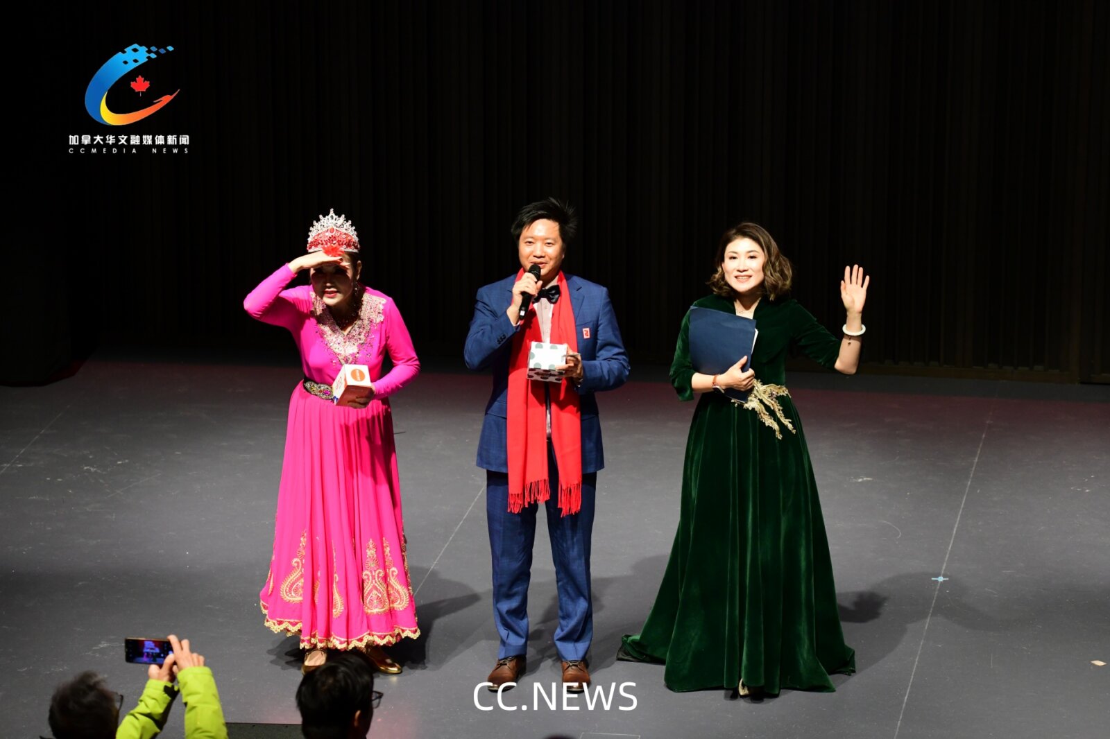 抽奖现场氛围热烈