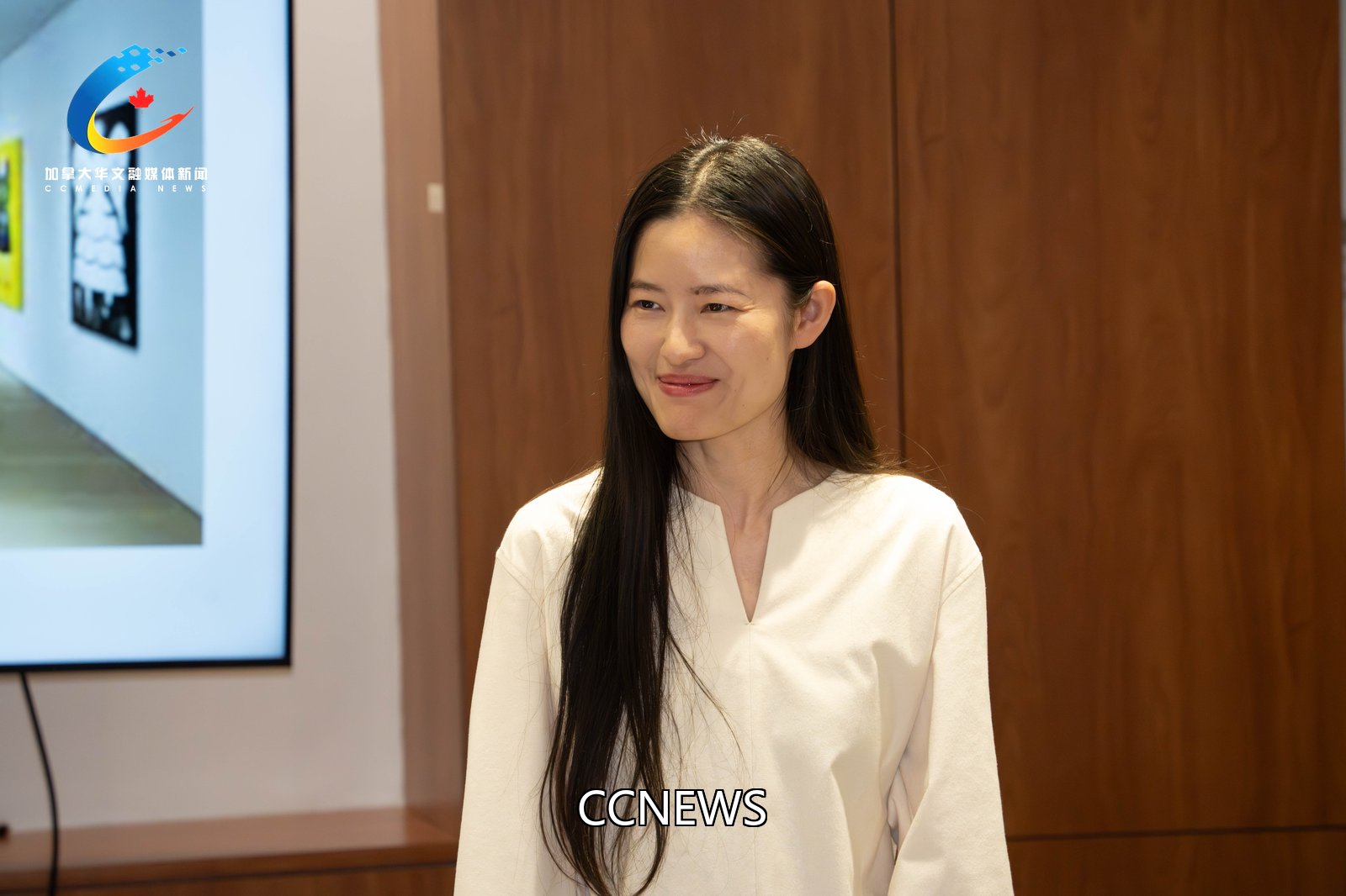 见面会现场进行艺术疗愈主题分享。