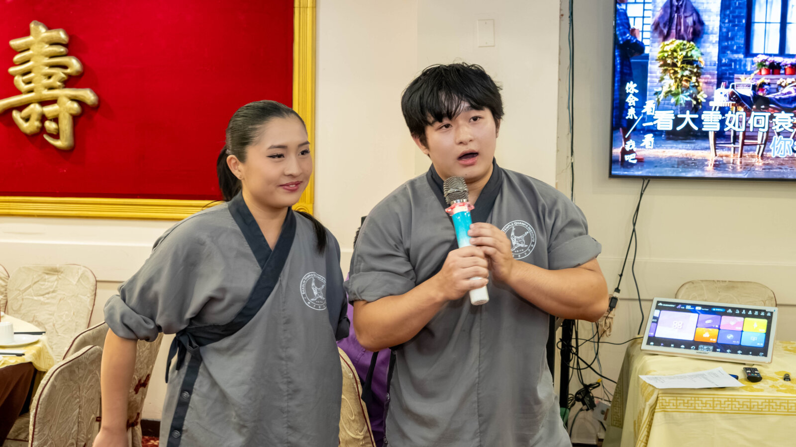 少林禅武青年团队代表致辞