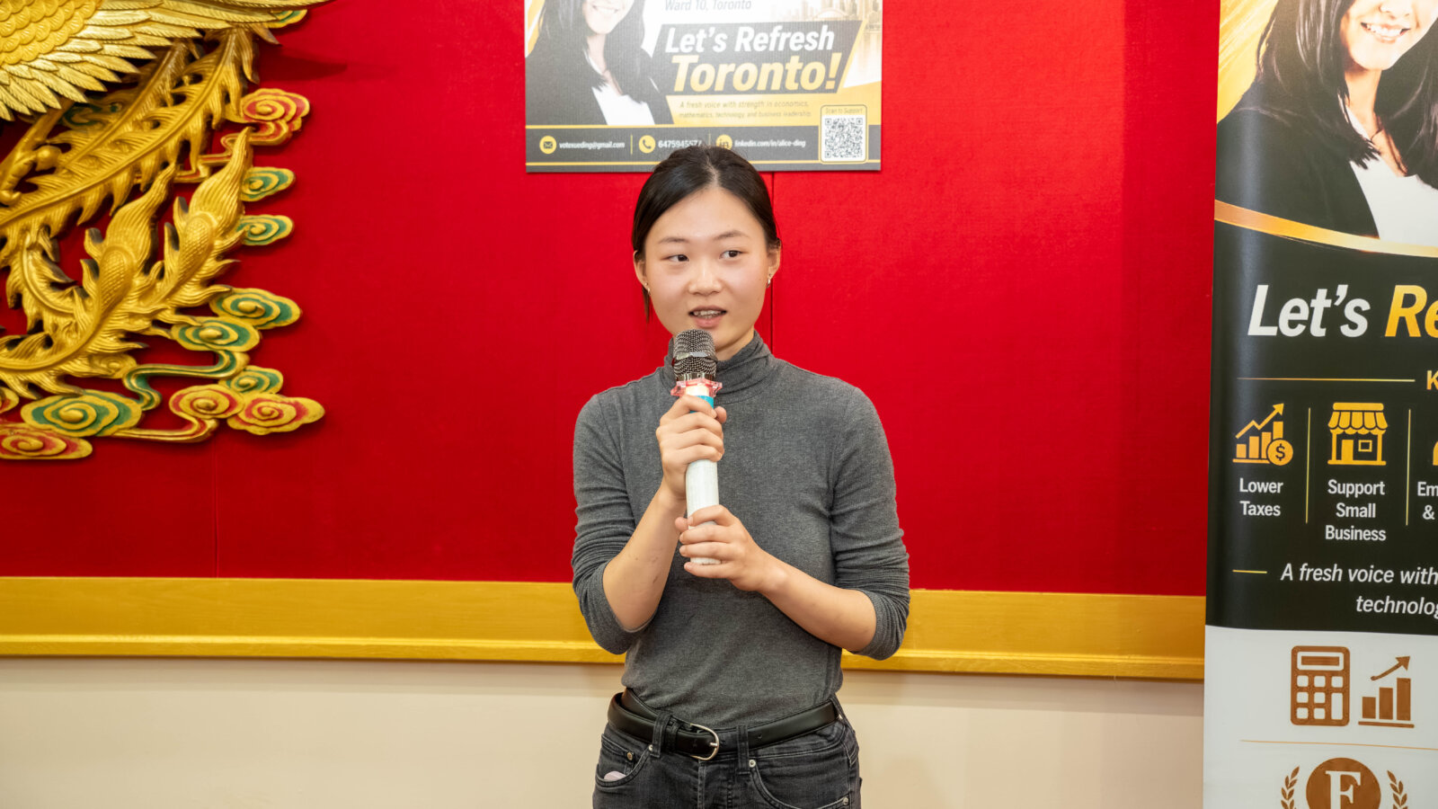 Kimberly Wu 代表青年发言