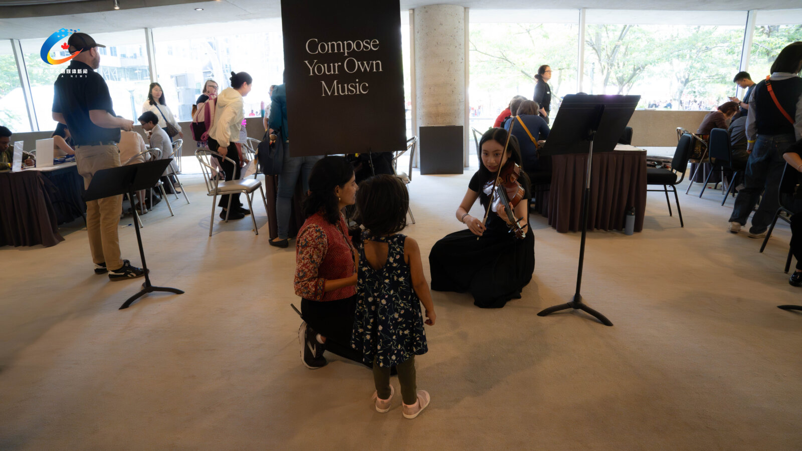“Compose Your Own Music”互动区