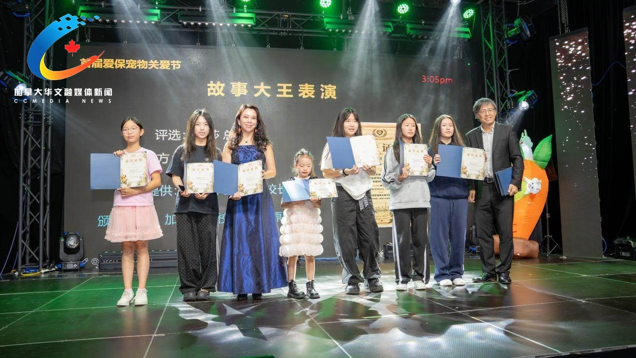“故事大王”小小演讲家表演及表彰现场