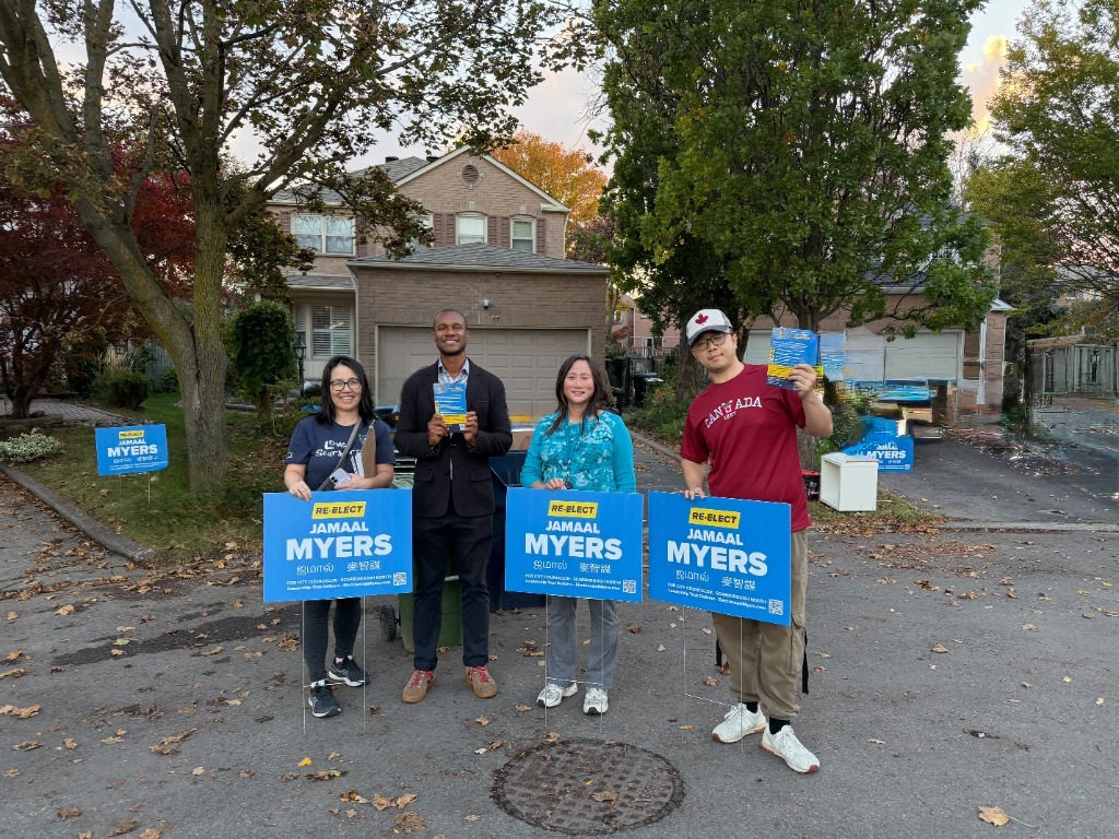 从TTC清洁工到公车局主席：士嘉堡北区市议员麦智谋（Jamaal Myers）竞选连任，以实干政绩践行“结果至上”