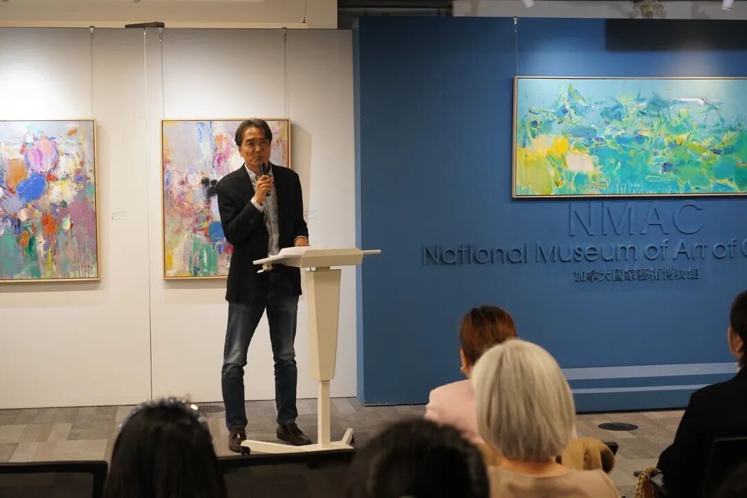 《神漾自在》吕建国个人画展亮相多伦多：首次海外个展落地加拿大，以色彩为媒促进中加艺术交流