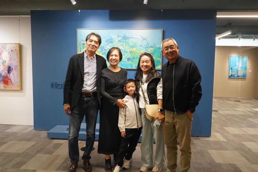《神漾自在》吕建国个人画展多伦多现场(30)