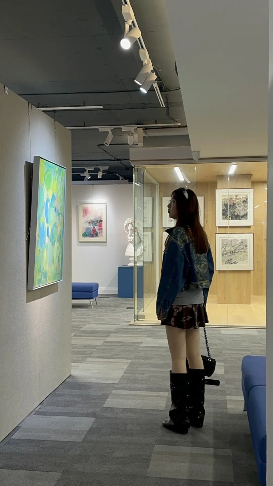 《神漾自在》吕建国个人画展多伦多现场(36)