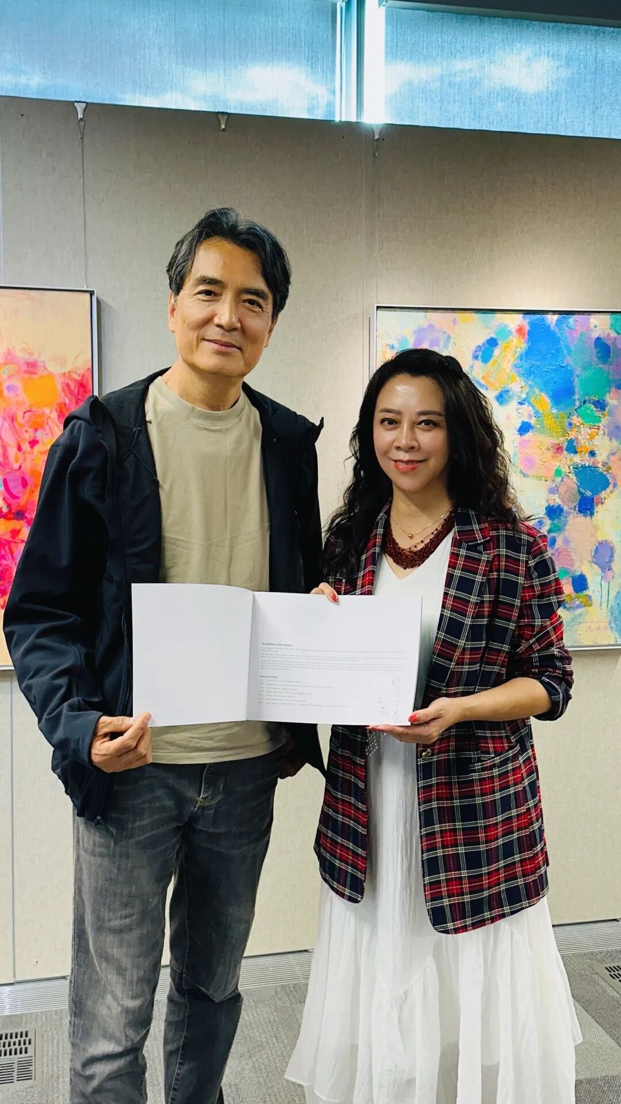 《神漾自在》吕建国个人画展多伦多现场(37)