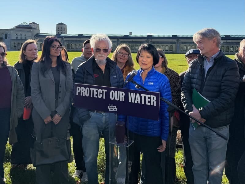 邹至蕙联袂加拿大著名科学家 David Suzuki：坚决捍卫公共供水控制权，绝不拿市民饮用水安全冒险